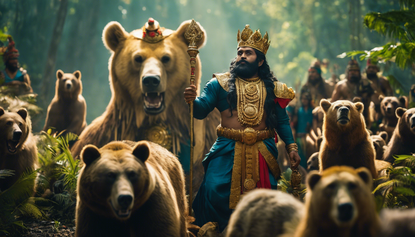 11 imagenes de jambavan el rey oso en el ramayana 919