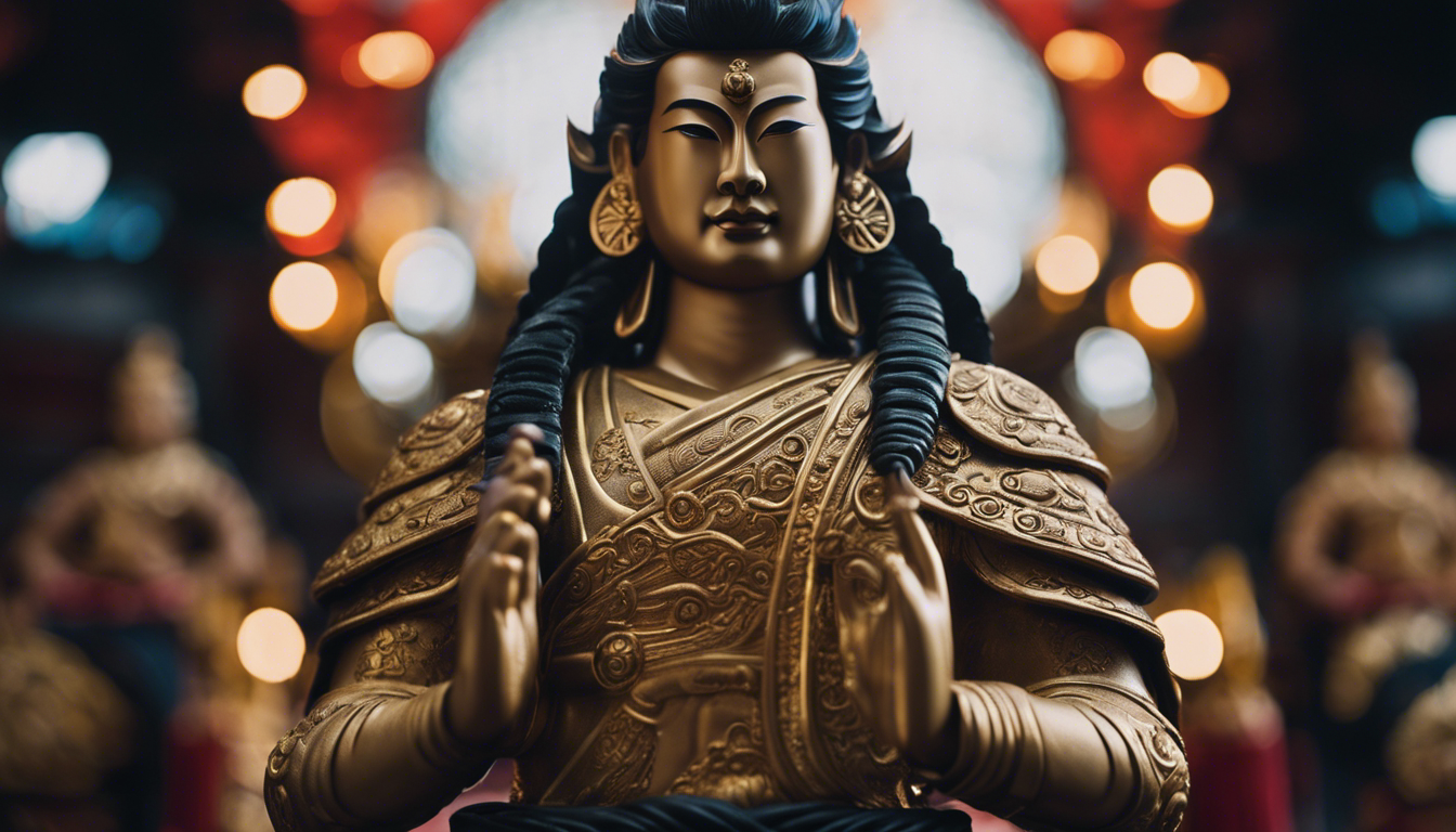 12 imagenes de acala el inamovible en el budismo japones 384