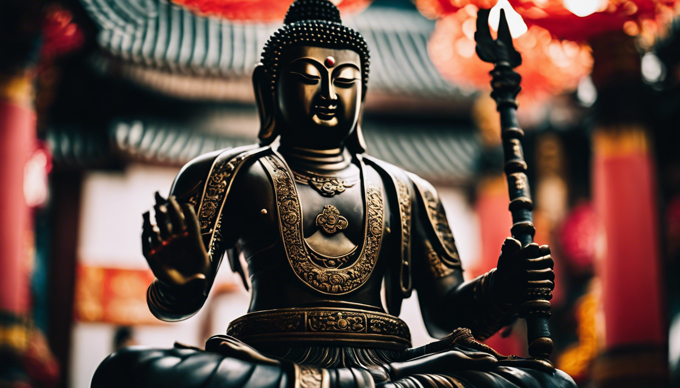 12 imagenes de acala el inamovible en el budismo japones 890