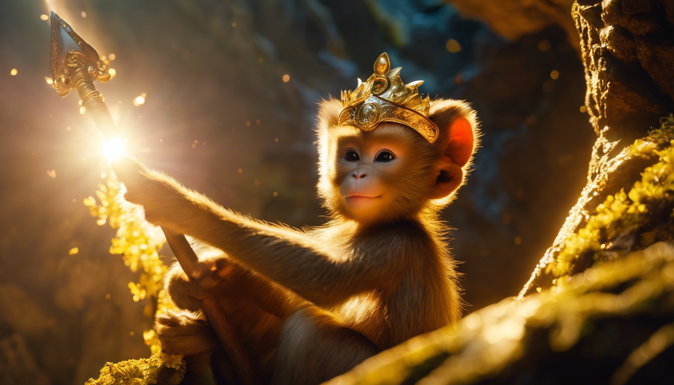 15 Imágenes de Sun Wukong: el Rey Mono de la Mitología China - Arte Con IA