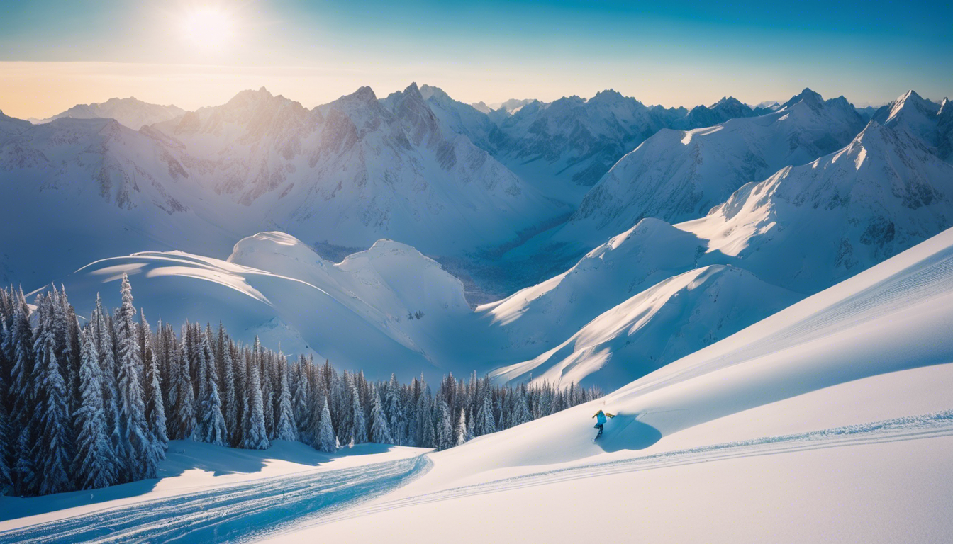 cumbres nevadas y paisajes invernales en 12 imagenes arte digital 335