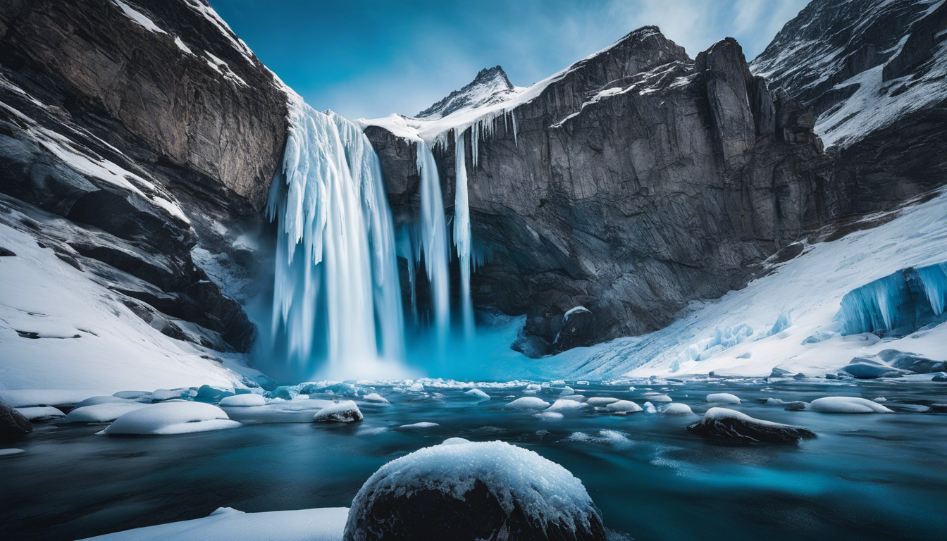 cumbres nevadas y paisajes invernales en 12 imagenes arte digital 465