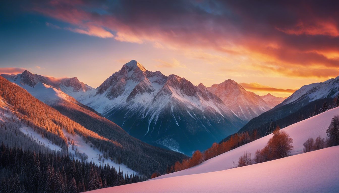 cumbres nevadas y paisajes invernales en 12 imagenes arte digital 728