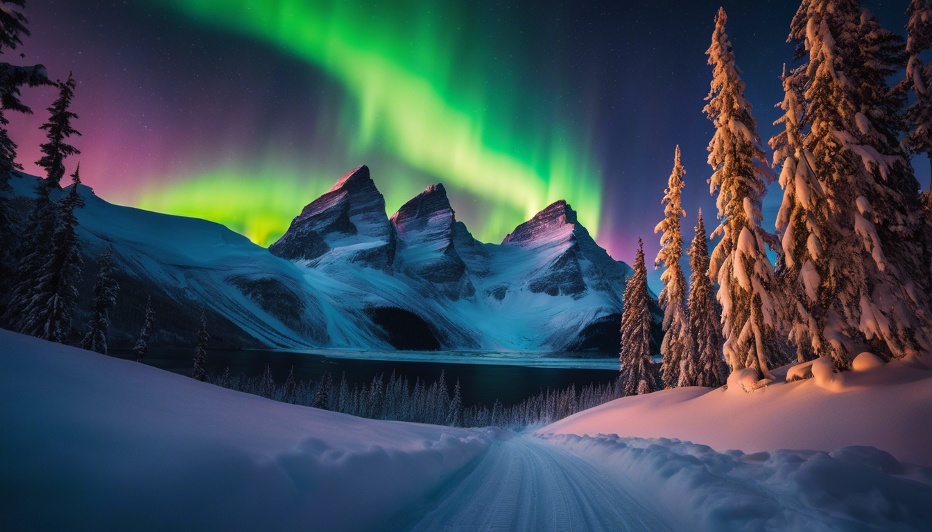cumbres nevadas y paisajes invernales en 12 imagenes arte digital 809